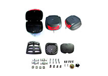 BAUL POST C/SOPORTE Y ESPALDAR 40 LTS